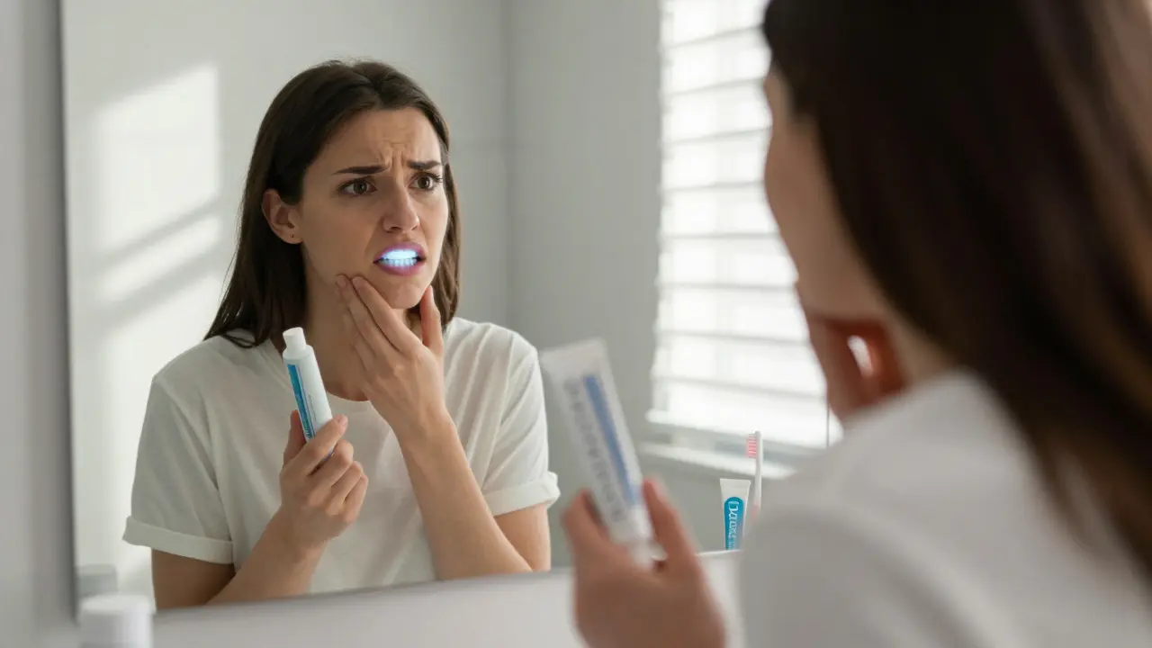 Jak zklidnit nervy při bělení zubů Opalescence