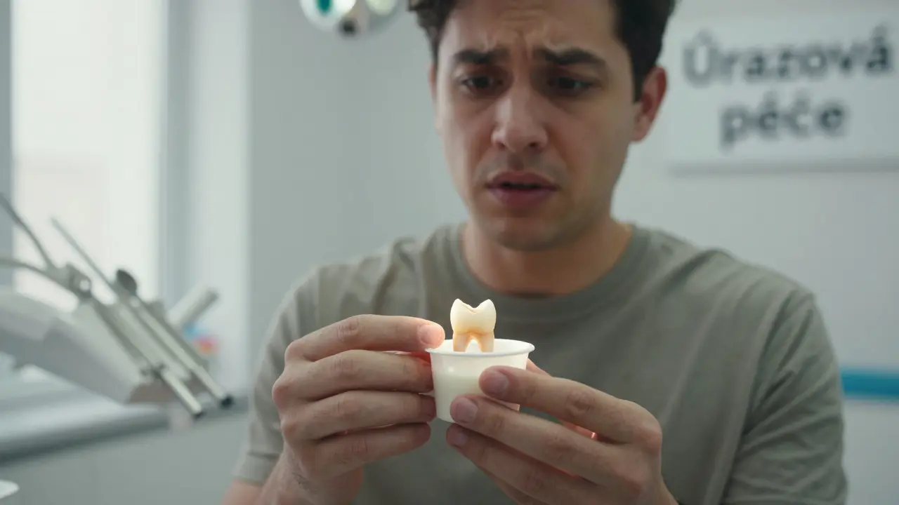 Jaký vliv má pojištění na cenu opravy ulomeného předního zubu?