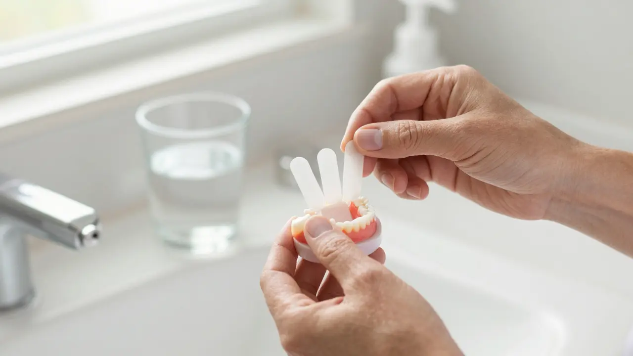 Nalepovací zuby: Jak je bezpečně vložit a vyjmout