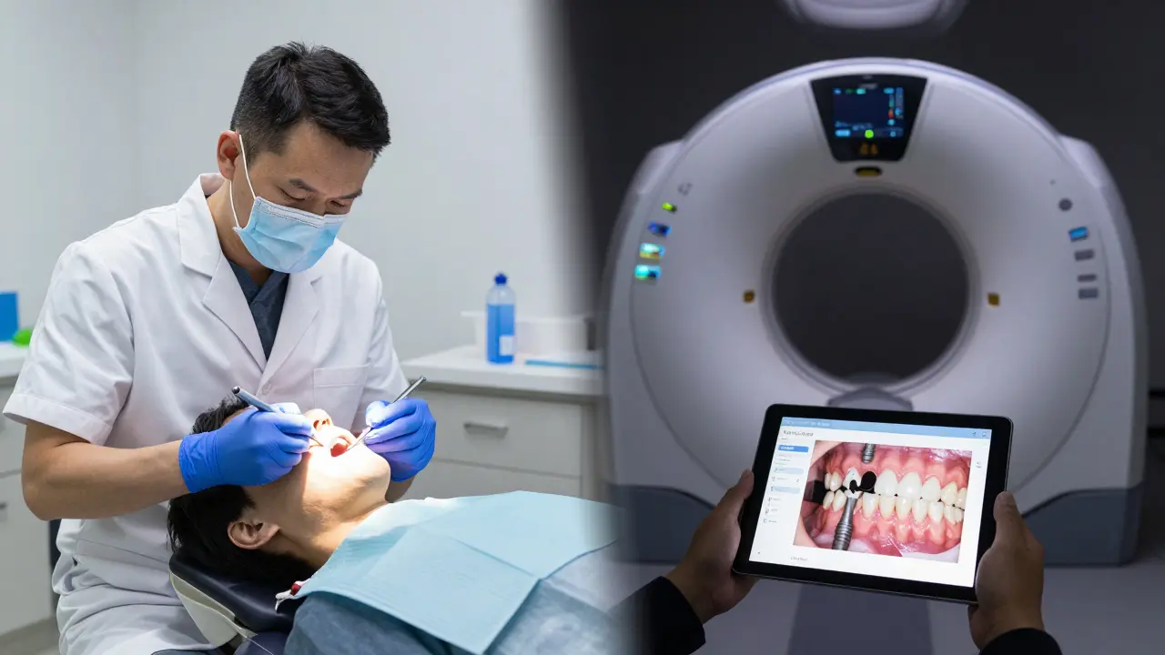 Kontrast mezi levnou preventivní péčí a drahou implantologií