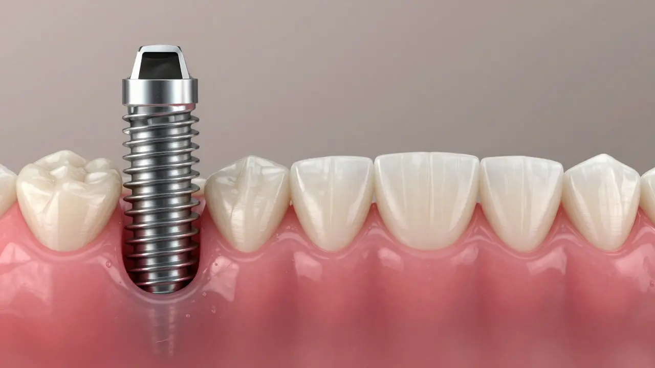 Porovnání implantátu a kompozitních faset